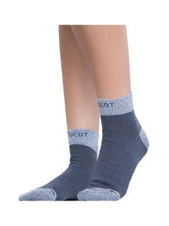 Pack X3 Media Corta Deportiva Con Logo S/Costura (143036.3) - comprar online