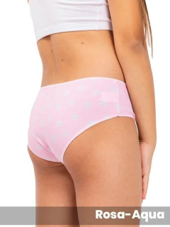 Pack x2 bombachitas juvenil algodón y lycra CORAZONES (37P93209JB) en internet