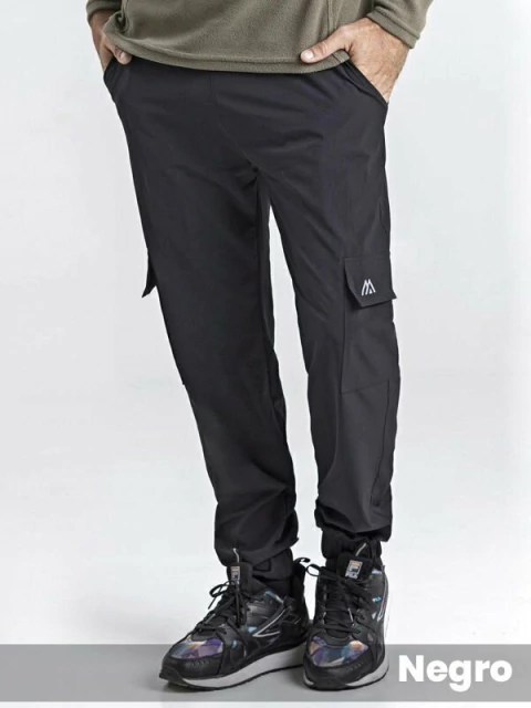 Pantalón cargo ripstop con lycra (337880)