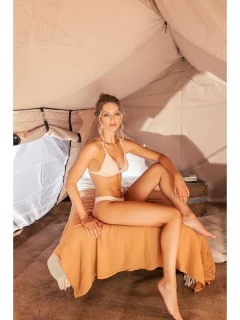 Conjunto sin taza de microfibra con puntilla y less (491603) - tienda online