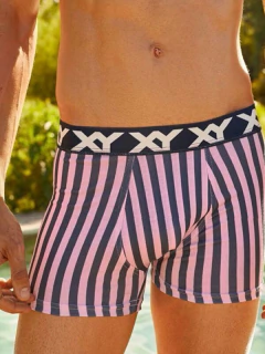 Boxer algodón-lycra estampado RAYAS (291395)