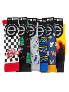 Soquete Media Caña Hombre Urbano Estampada (47954) - comprar online