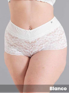 Culote microfibra y puntilla grande (54778) - Adorate