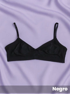 Soutien confort taza doble sin arco de microfibra fantasia (441002)