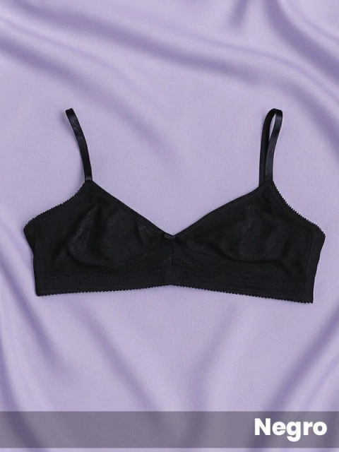 Soutien confort taza doble sin arco de microfibra fantasia (441002)