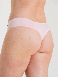 Colaless grande microfibra y frente de puntilla rosa (54585R) - comprar online