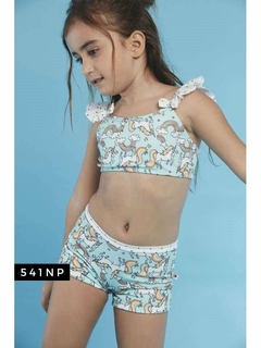 Short Unicorns con cintura americana puntille (37541NP) en internet