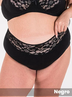 Culote vedetina alto algodon con puntilla (54796)