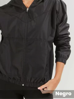 Campera rompevientos lisa (3215614) - Adorate