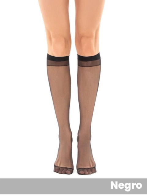 Pack x2 Medias 3/4 Multifilamento S/Puntera (14420.1)