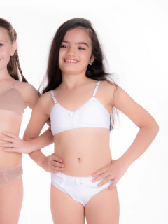 Conjunto Nena algodón y lycra con almohadilla (43130) - comprar online