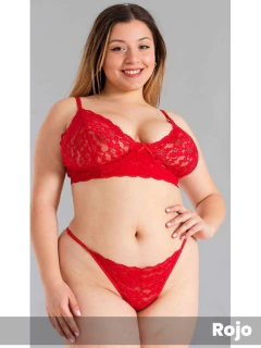 Colaless con puntilla grande bretel regulable (54781) - comprar online