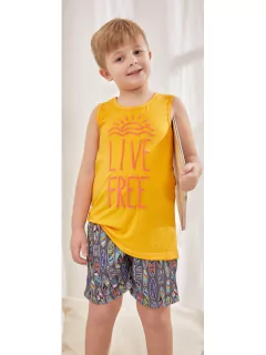 Imagen de Conjunto SUMMER remera sin mangas con estampa y remera estampada (371165)