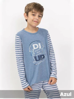 Pijama niño algodón viscosa DJ (371516NL) - comprar online