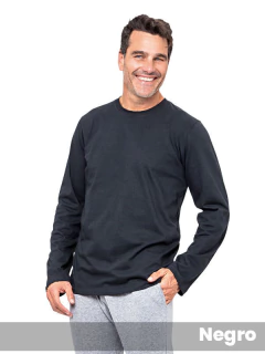 Remera Pijama Jersey Algodón Manga Larga (1411899)