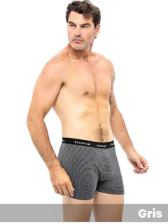 Boxer Algodón Rayado sin Costura (1412051) - comprar online