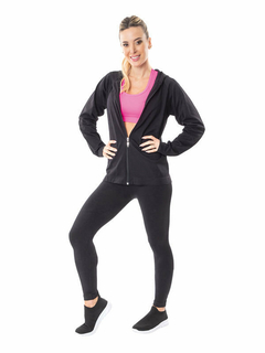 Campera Con Capucha Sin Costura (1410134)