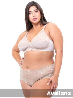 Corpiño Tricot y Puntilla Elegance (145567) en internet
