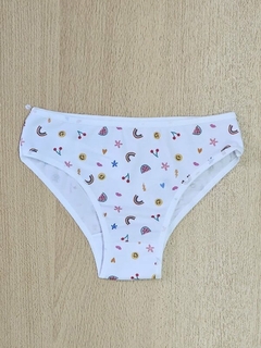 Bombacha Niña Estampada Spun Con Lycra (145456)