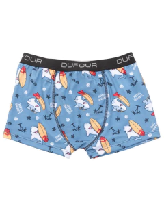 Boxer Infantil Estampado Spun Con Lycra (1411739) en internet