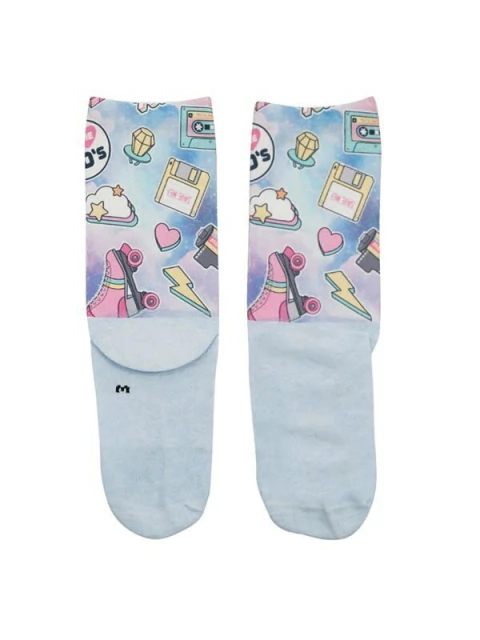 Soquete Infantil Sublimado S/Costura (143566)