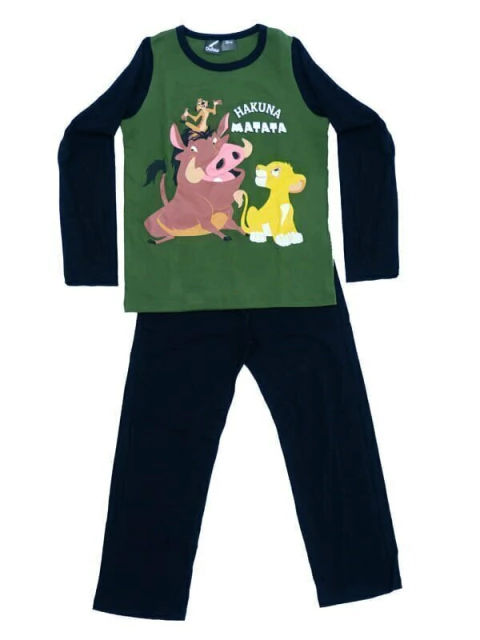 Pijama Niño Manga Larga Rey Leon (1420501)