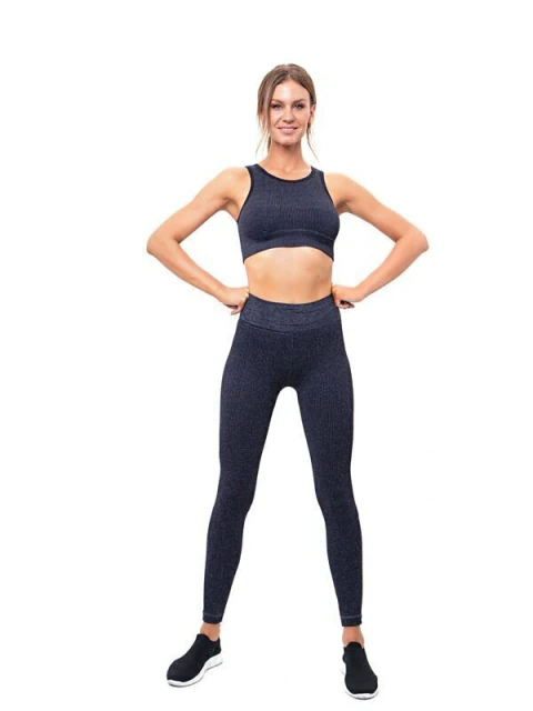 Calza Chupín Jaspeada sin Costura (1410171)