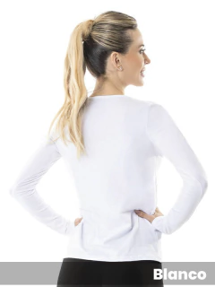 Remera Manga Larga Algodón Lycra (145190) - comprar online
