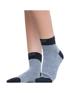 Pack X3 Media Corta Deportiva Con Logo S/Costura (143036.3) en internet