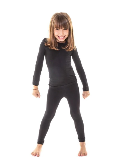 Camiseta Ultraopaca Niña Manga Larga Lycra (145165)