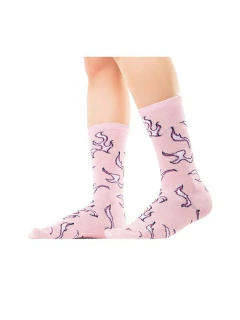 Imagen de Media Soquete Fantasia S/Costura (143233)