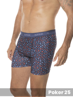 Boxer Estampado Spun Con Lycra (1411748) - Area Cocot