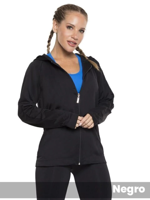 Campera Con Capucha Sin Costura (1410134)