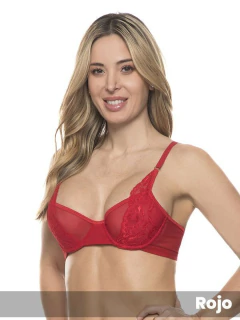 Corpiño Con Aro Tul Y Puntilla (146308) en internet