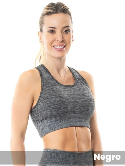 Top Melange Mix Sin Costura (145224)