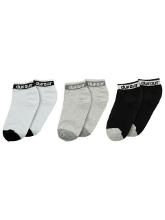 Pack x3 Media Corta Kids Con Logo (142275.3)