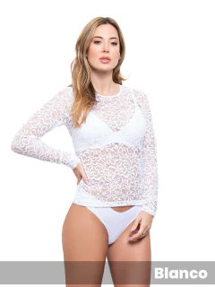 Camiseta De Encaje (146235) - Area Cocot
