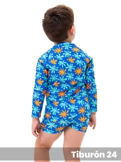 Malla Short Y Remera Manga Larga Tiburón (1412831) - comprar online