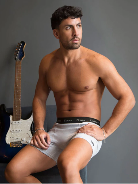 Boxer Algodón y Lycra Liso (1412058)