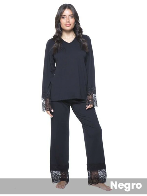 Pijama Con Puntilla (147451)