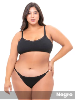 Top Algodón Con Elastano Con Puntilla (146221) en internet