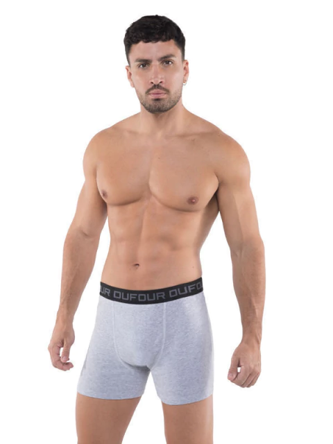 Boxer Algodón Rib Liso (1412052)