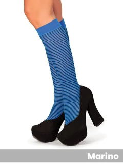 Medias 3/4 Rayado Fino (14452) en internet