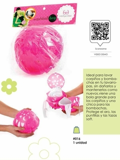 Washball Bra. Ideal para lavar prendas delicadas. Protege el aro, las puntillas y tazas soft. (27016)