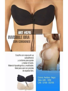 Invisible Bra con Cordones (27076)