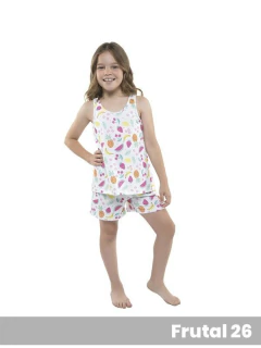 Pijama Niña Musculosa Frutal (147469)