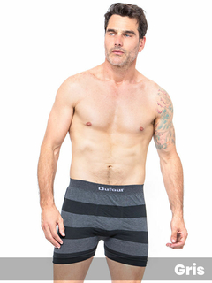Boxer Algodón Rayas Anchas sin Costura (1412062) - comprar online