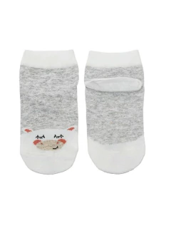 Pack x3 Media Corta Infantil Fantasia Animalitos S/Costura (143647.3)