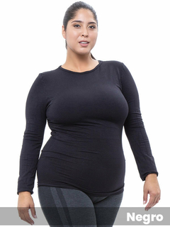 Camiseta Termica Manga Larga Sin Costura (145007)