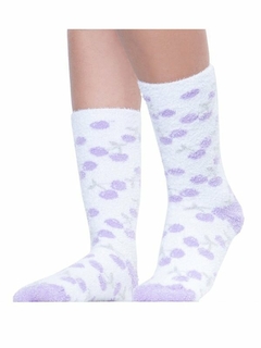 Soquetes Chenille Fantasía S/Costura (143282)
